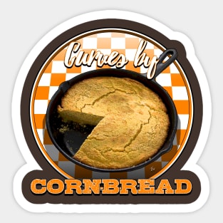 CURVES BY CORNBREAD Sticker